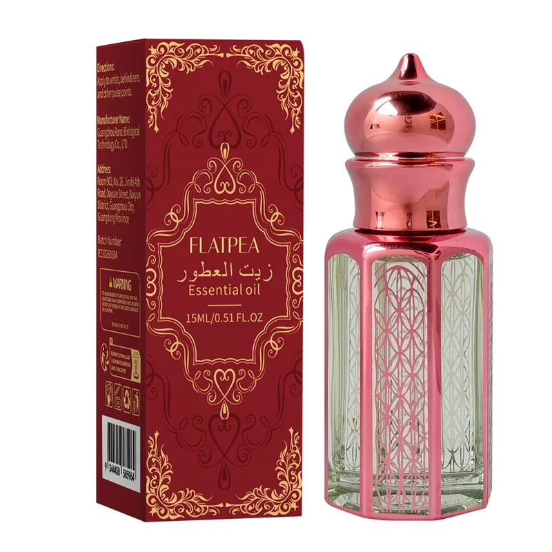 Luxury Arabian Perfume Oil – Oud & Tea (15 mL)