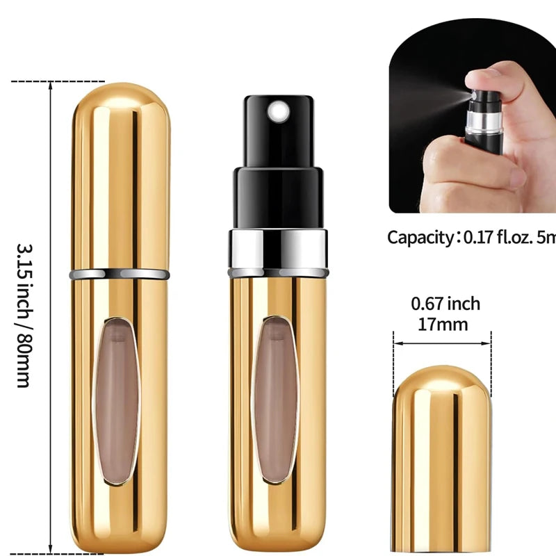 Premium Refillable Travel Atomizer (5ml)