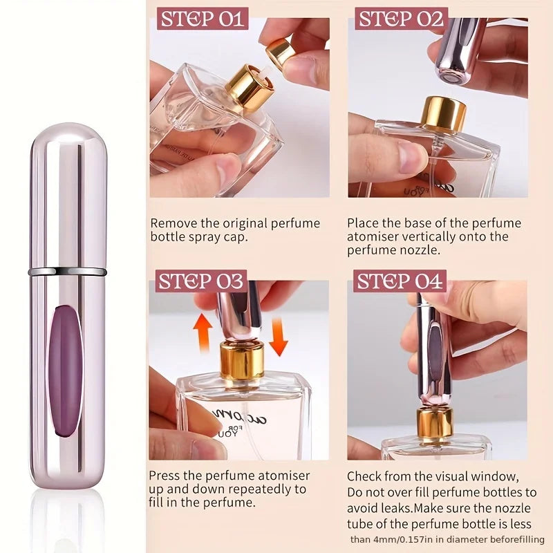Premium Refillable Travel Atomizer (5ml)